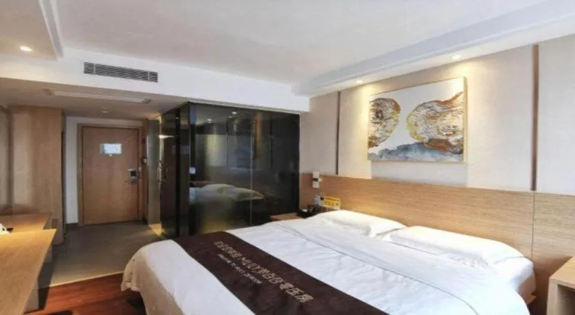 Bed in T Social Hotel Guangzhou Railway Station Branch