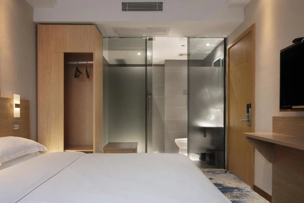 Bed in T Social Hotel Guangzhou Railway Station Branch