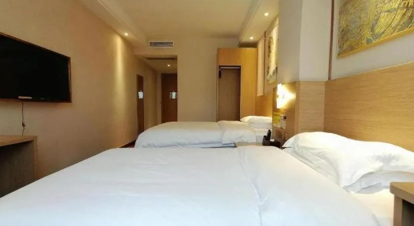 Bed in T Social Hotel Guangzhou Railway Station Branch