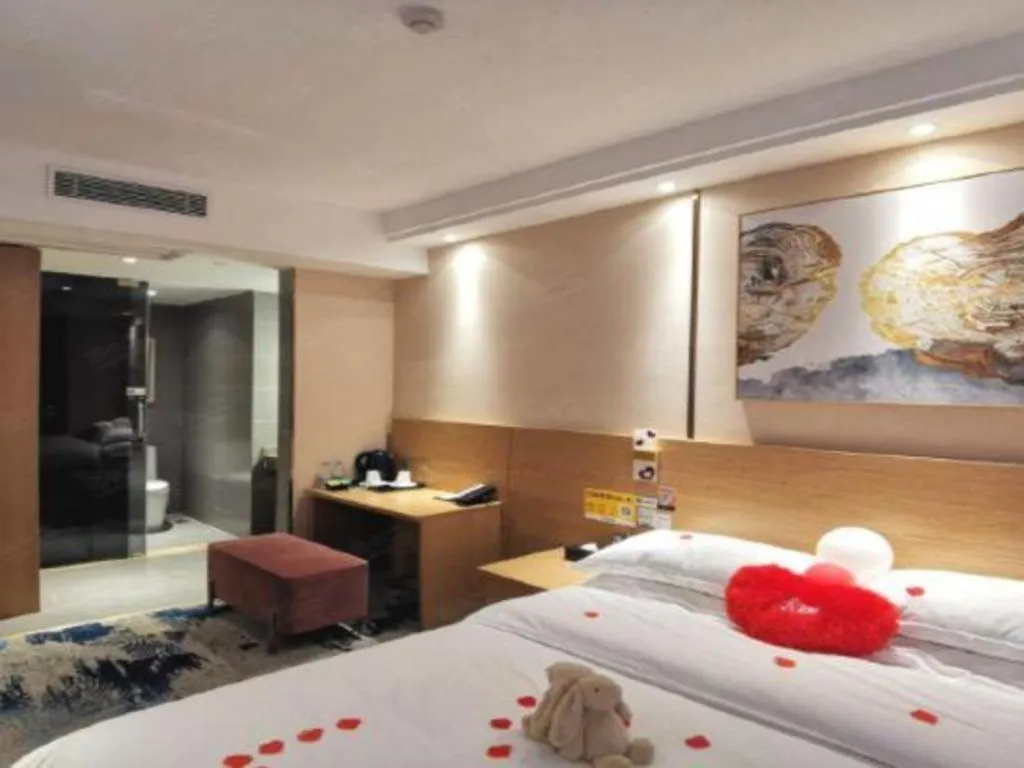 Bed in T Social Hotel Guangzhou Railway Station Branch