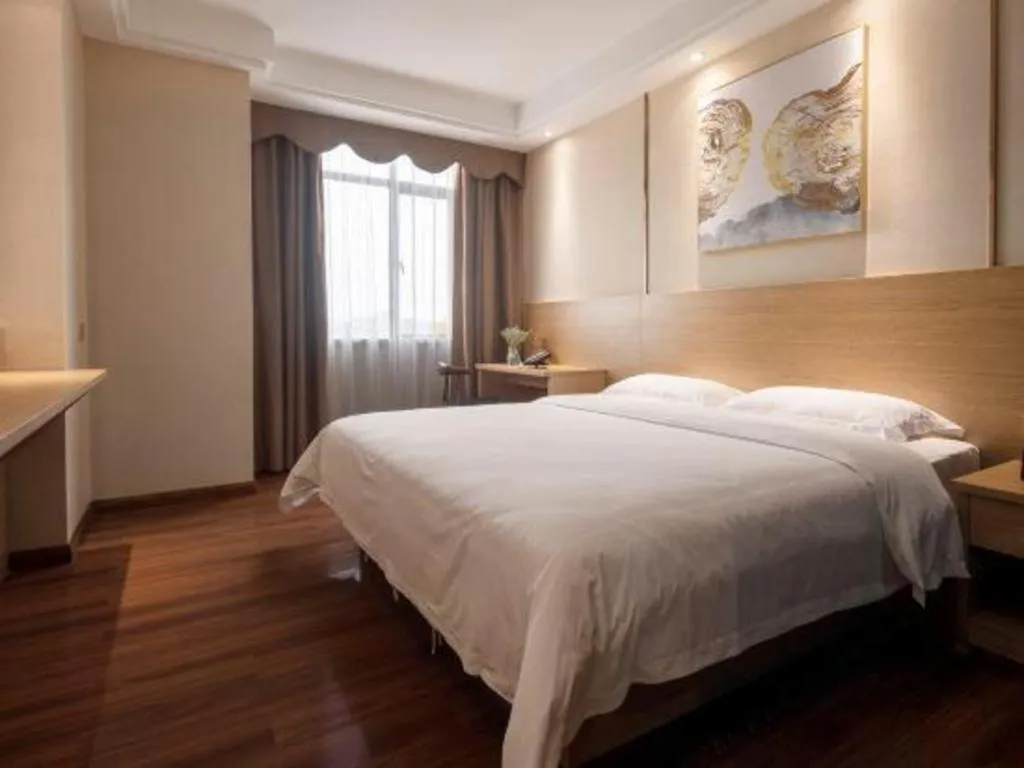 Bed in T Social Hotel Guangzhou Railway Station Branch