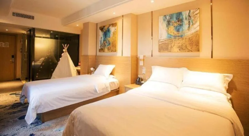Bed in T Social Hotel Guangzhou Railway Station Branch