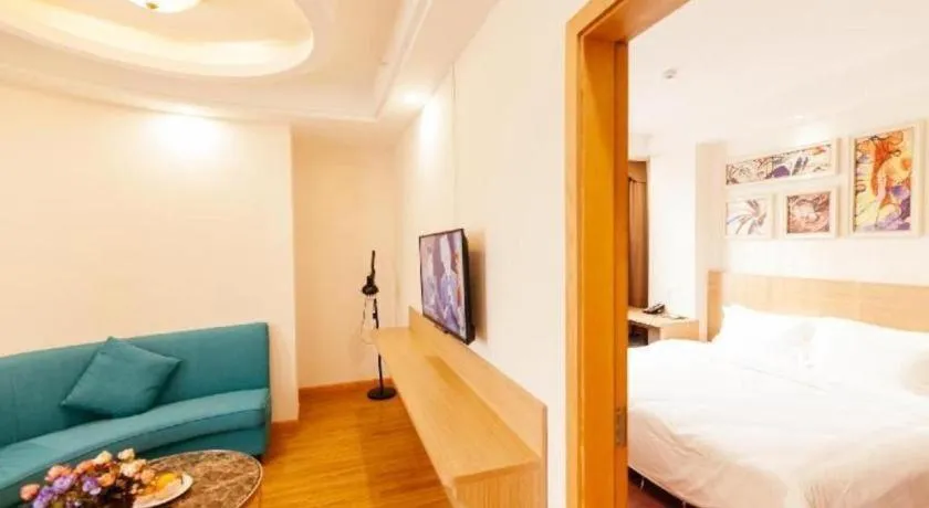 Bed in T Social Hotel Guangzhou Railway Station Branch