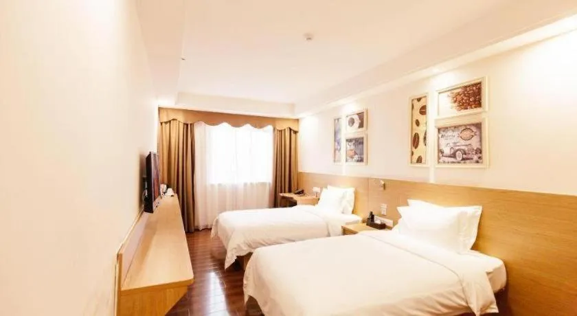 Bed in T Social Hotel Guangzhou Railway Station Branch