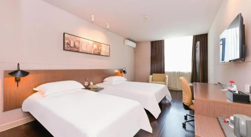 Bed in Jinjiang Inn Select Shanghai Zhangjiang High Tech Park Branch