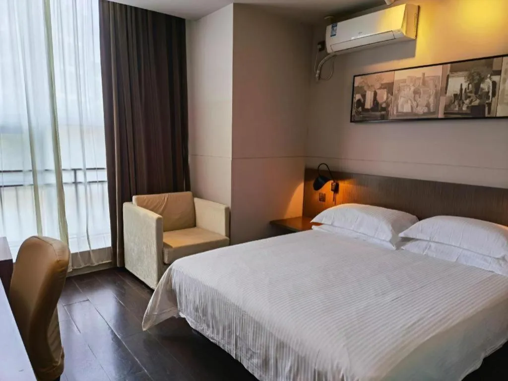 Bed in Jinjiang Inn Select Shanghai Zhangjiang High Tech Park Branch