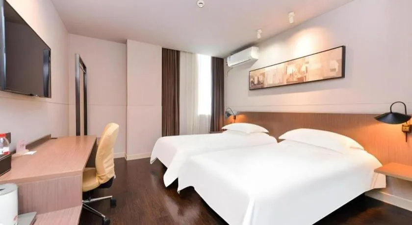 Bed in Jinjiang Inn Select Shanghai Zhangjiang High Tech Park Branch
