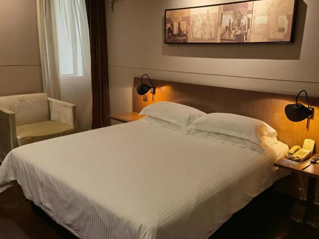 Bed in Jinjiang Inn Select Shanghai Zhangjiang High Tech Park Branch