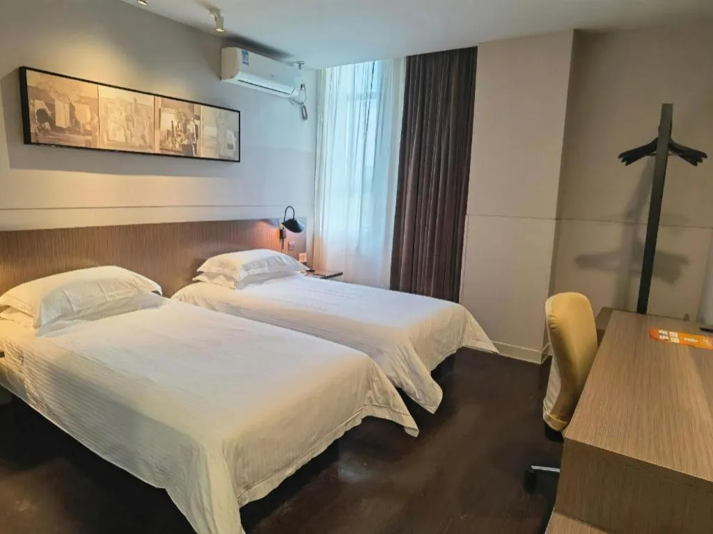 Bed in Jinjiang Inn Select Shanghai Zhangjiang High Tech Park Branch