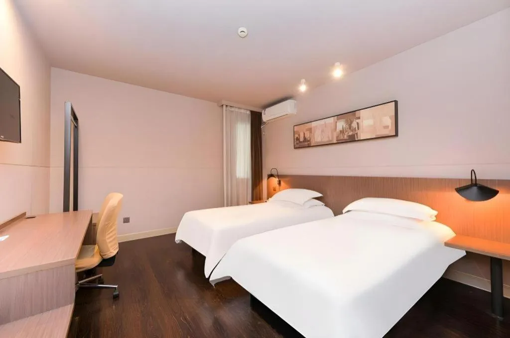Bed in Jinjiang Inn Select Shanghai Zhangjiang High Tech Park Branch