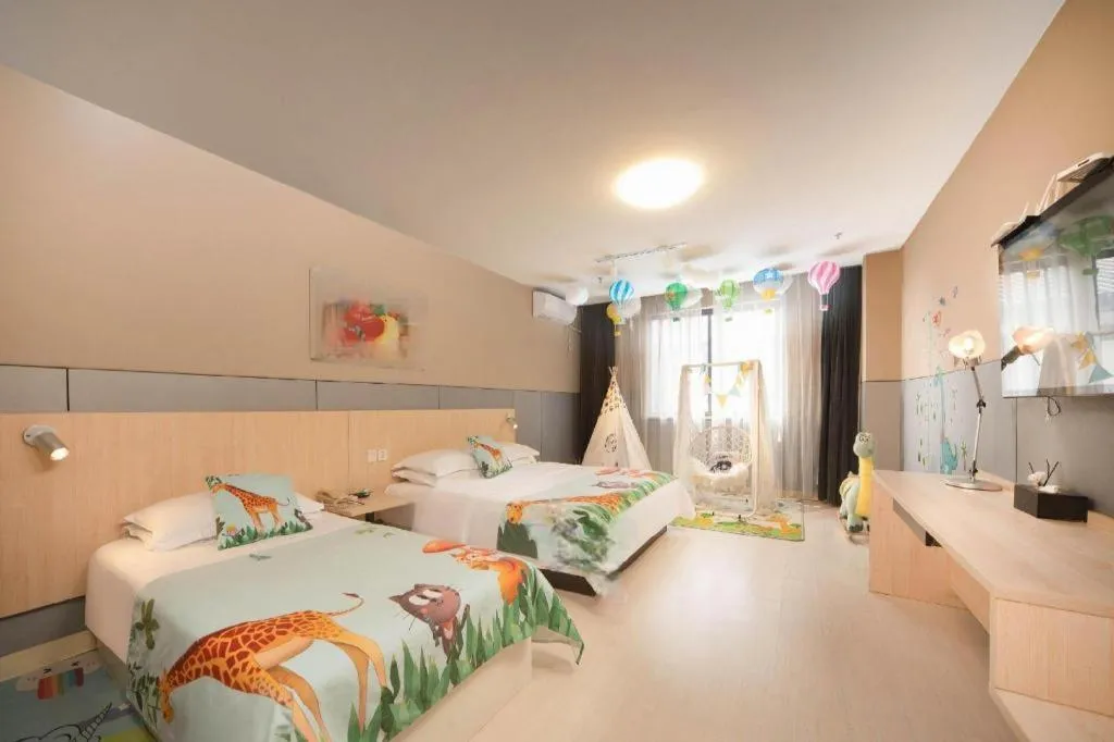 Bed in Jinjiang Inn Suqian Xiangwang Hometown Xingfu South Road