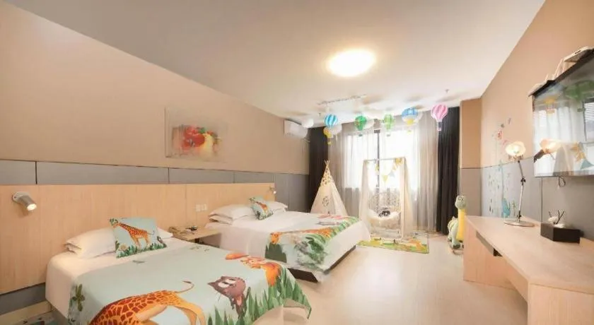 Bed in Jinjiang Inn Suqian Xiangwang Hometown Xingfu South Road