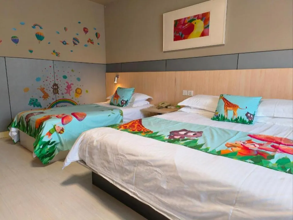 Bed in Jinjiang Inn Suqian Xiangwang Hometown Xingfu South Road