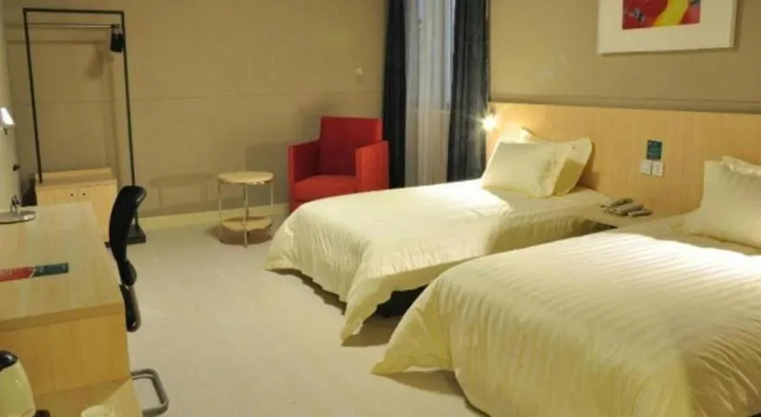 Bed in Jinjiang Inn Suqian Xiangwang Hometown Xingfu South Road