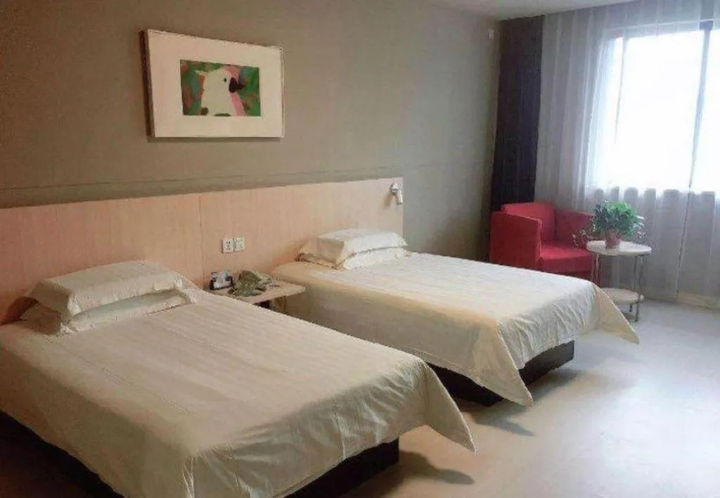 Bed in Jinjiang Inn Suqian Xiangwang Hometown Xingfu South Road