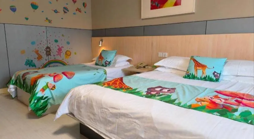 Bed in Jinjiang Inn Suqian Xiangwang Hometown Xingfu South Road