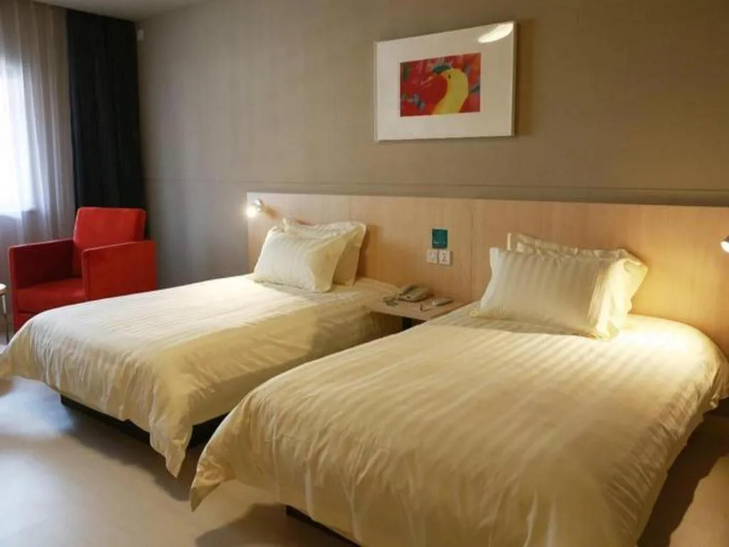 Bed in Jinjiang Inn Suqian Xiangwang Hometown Xingfu South Road