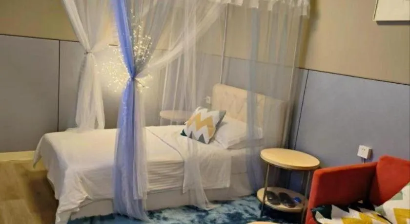 Bed in Jinjiang Inn Suqian Xiangwang Hometown Xingfu South Road