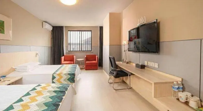 Bed in Jinjiang Inn Suqian Xiangwang Hometown Xingfu South Road Bed in Jinjiang Inn Suqian Xiangwang Hometown Xingfu South Road