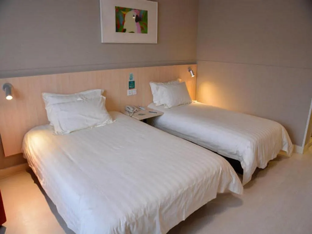 Bed in Jinjiang Inn Suqian Xiangwang Hometown Xingfu South Road