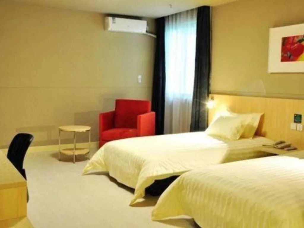 Bed in Jinjiang Inn Suqian Xiangwang Hometown Xingfu South Road