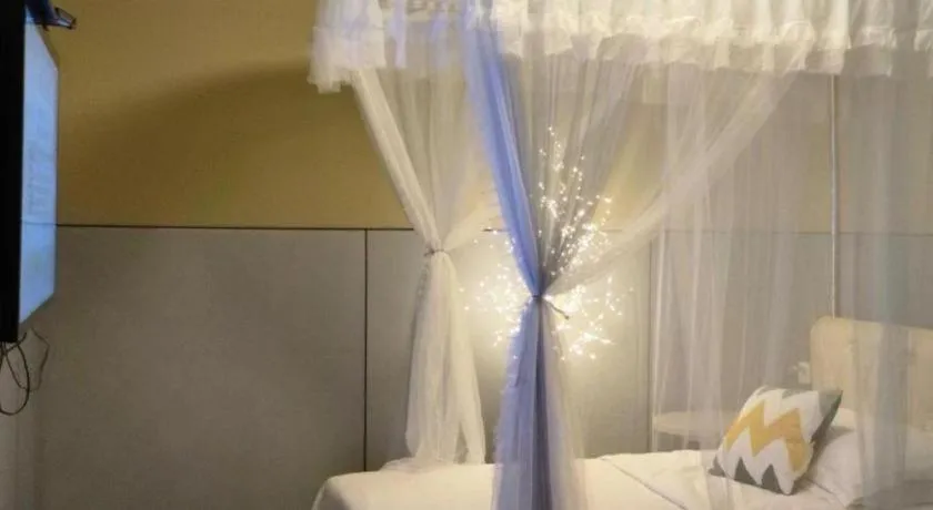 Bed in Jinjiang Inn Suqian Xiangwang Hometown Xingfu South Road