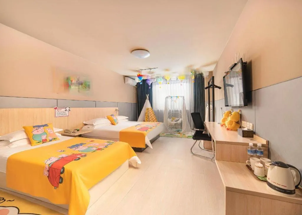 Bed in Jinjiang Inn Suqian Xiangwang Hometown Xingfu South Road