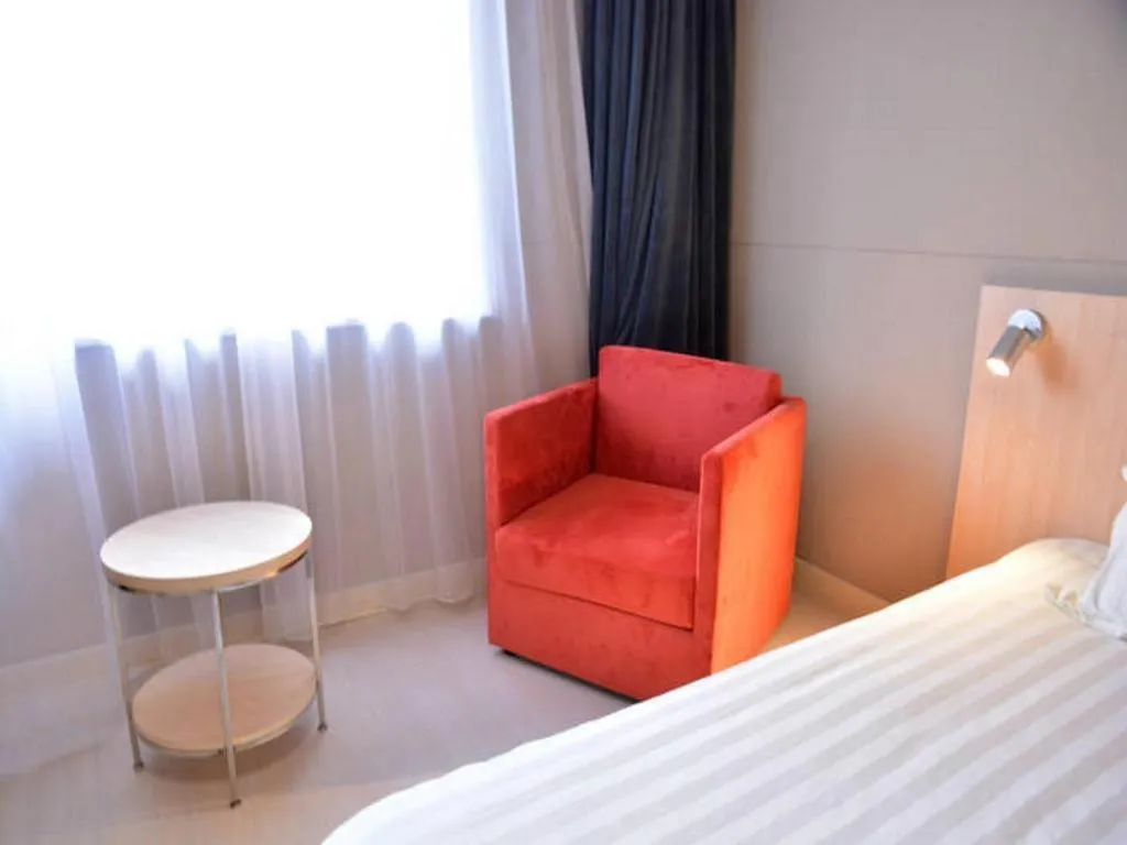 Bed in Jinjiang Inn Suqian Xiangwang Hometown Xingfu South Road