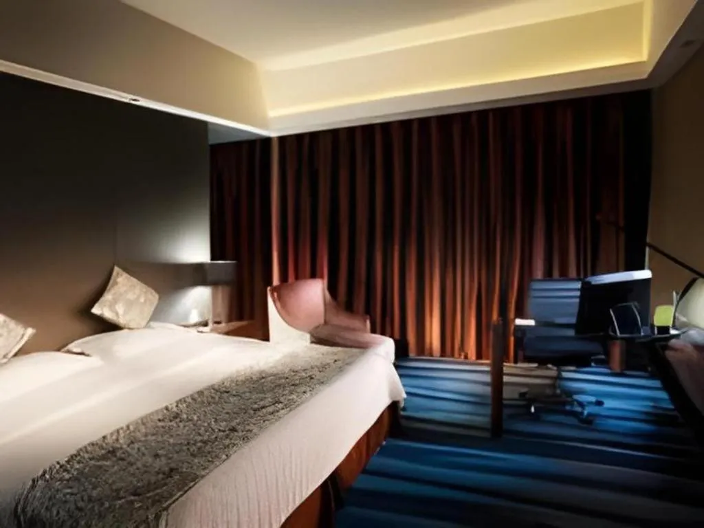 Bed in Metropolo Hotel Hefei Baohe Wandabao Park Metro Station