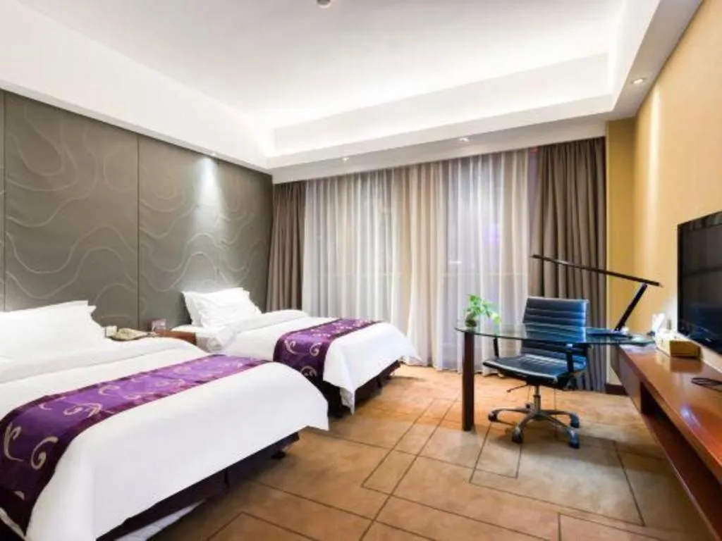 Bed in Jinjiang Metropolo Shaoxing Keqiao Wanda Plaza
