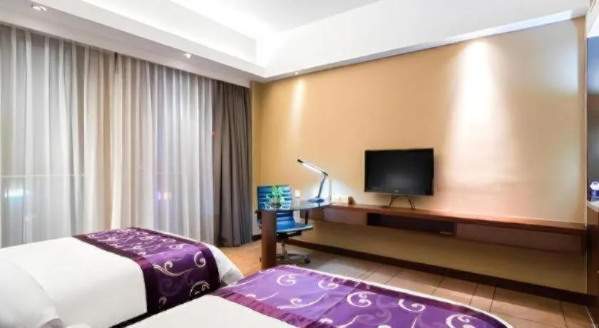 Bed in Jinjiang Metropolo Shaoxing Keqiao Wanda Plaza