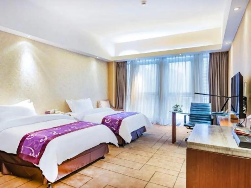 Bed in Jinjiang Metropolo Shaoxing Keqiao Wanda Plaza