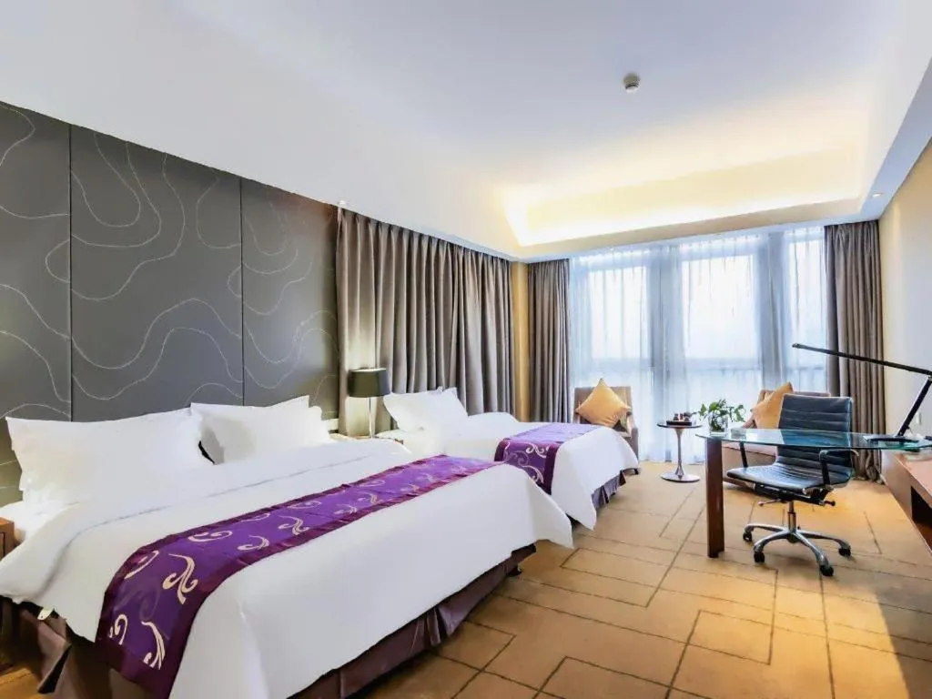Bed in Jinjiang Metropolo Shaoxing Keqiao Wanda Plaza