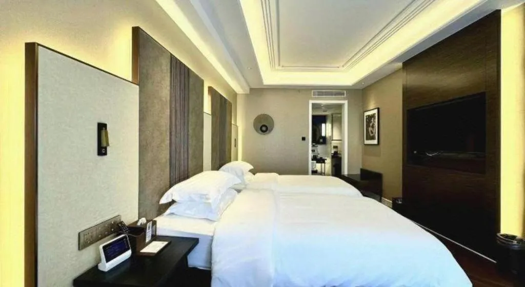 Bed in Jinjiang Metropolo Shaoxing Keqiao Wanda Plaza