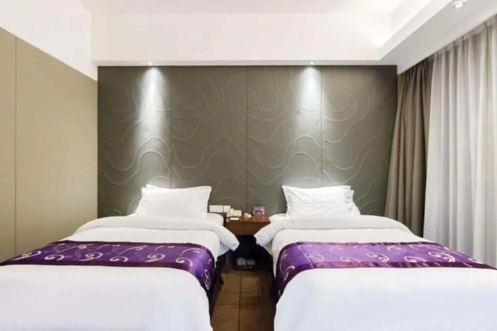 Bed in Jinjiang Metropolo Shaoxing Keqiao Wanda Plaza