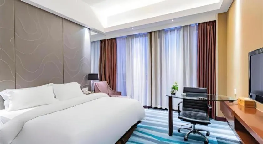 Bed in Jinjiang Metropolo Shaoxing Keqiao Wanda Plaza