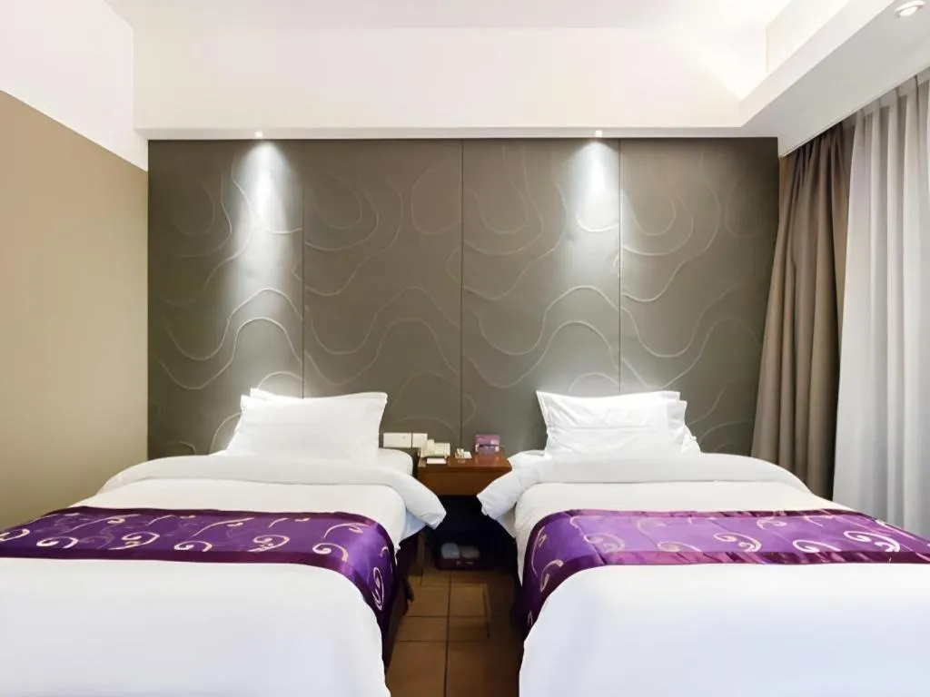 Bed in Jinjiang Metropolo Shaoxing Keqiao Wanda Plaza