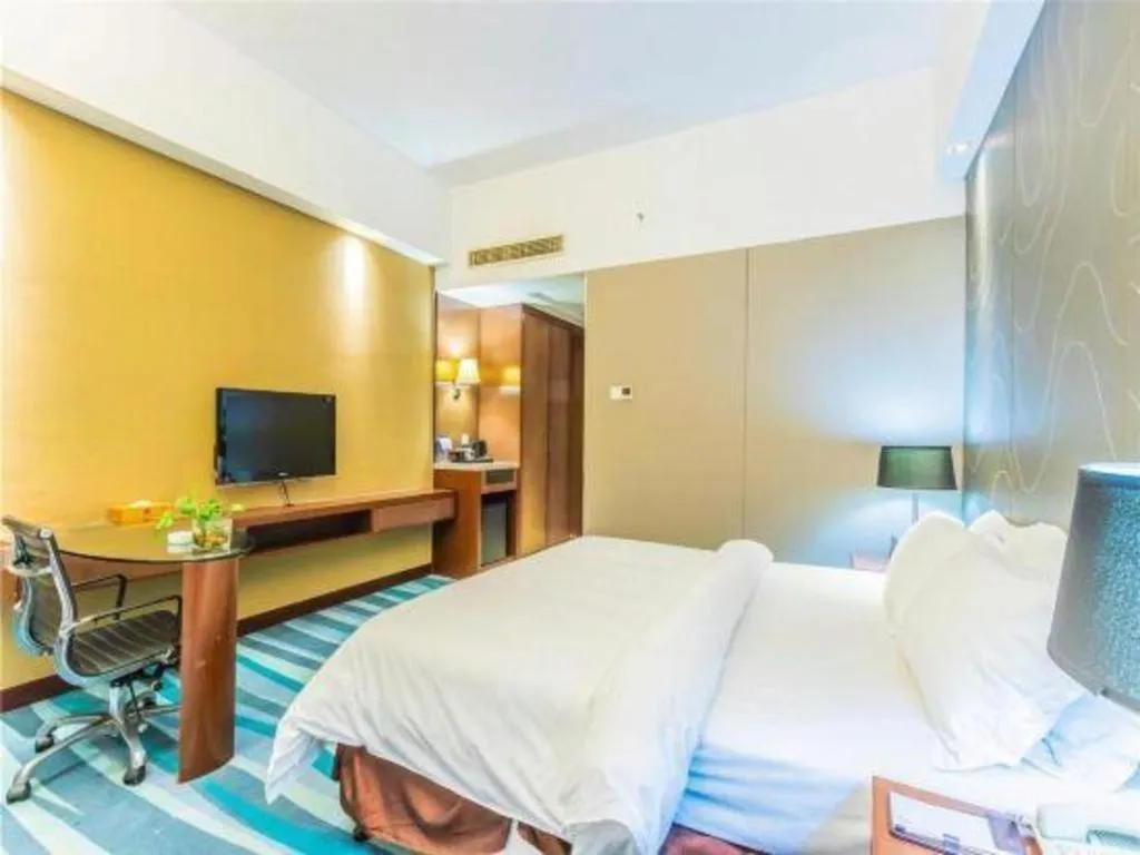 Bed in Jinjiang Metropolo Shaoxing Keqiao Wanda Plaza