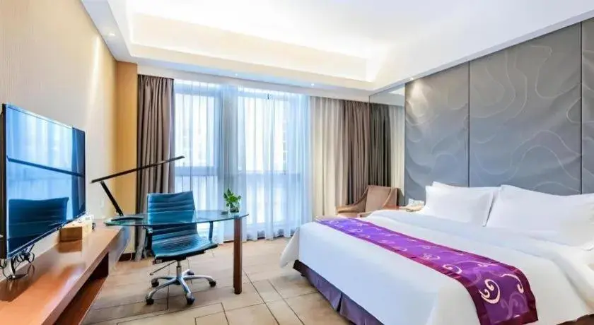 Bed in Jinjiang Metropolo Shaoxing Keqiao Wanda Plaza Bed in Jinjiang Metropolo Shaoxing Keqiao Wanda Plaza