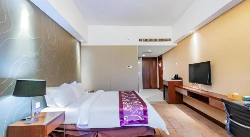 Bed in Jinjiang Metropolo Shaoxing Keqiao Wanda Plaza