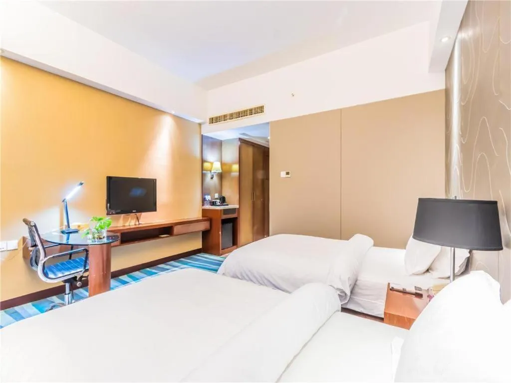 Bed in Jinjiang Metropolo Shaoxing Keqiao Wanda Plaza