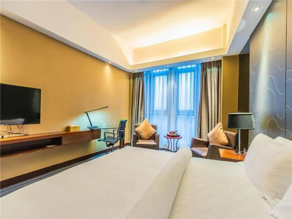 Bed in Jinjiang Metropolo Shaoxing Keqiao Wanda Plaza