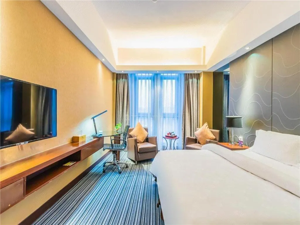 Bed in Jinjiang Metropolo Shaoxing Keqiao Wanda Plaza
