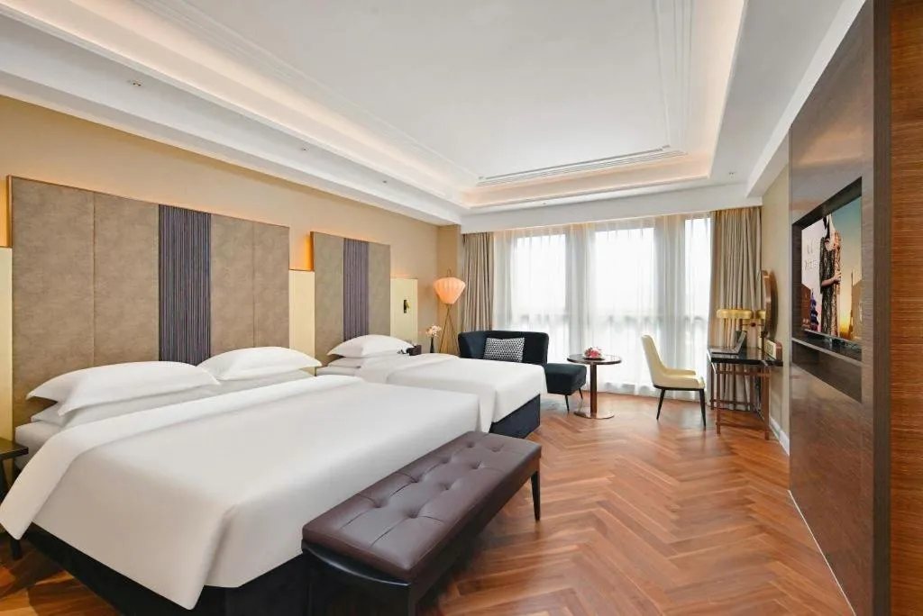 Bed in Jinjiang Metropolo Shaoxing Keqiao Wanda Plaza