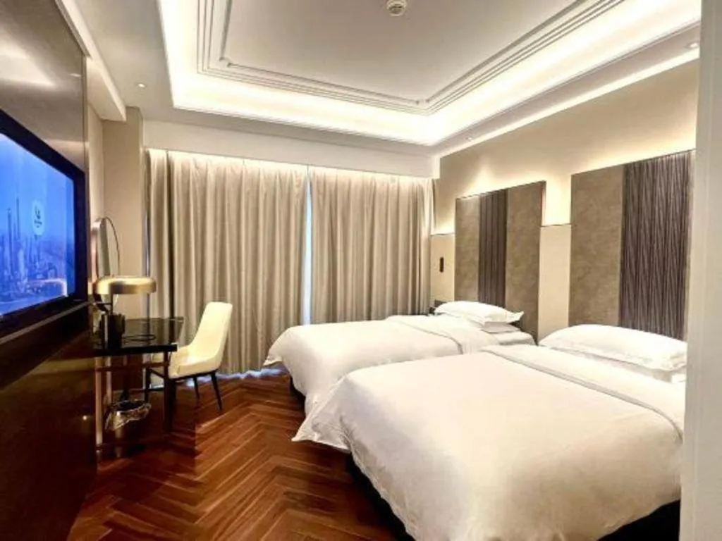 Bed in Jinjiang Metropolo Shaoxing Keqiao Wanda Plaza