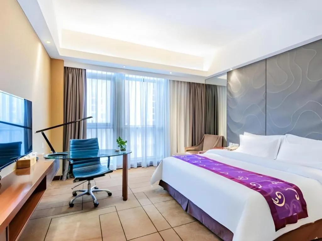 Bed in Jinjiang Metropolo Shaoxing Keqiao Wanda Plaza