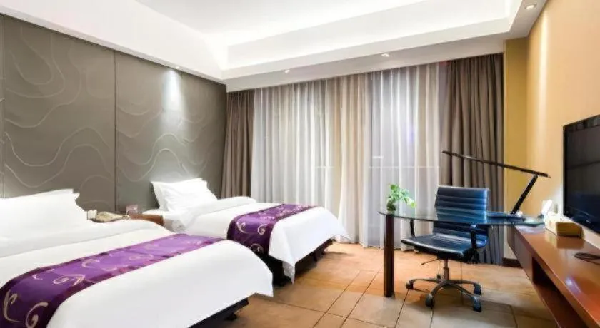 Bed in Jinjiang Metropolo Shaoxing Keqiao Wanda Plaza