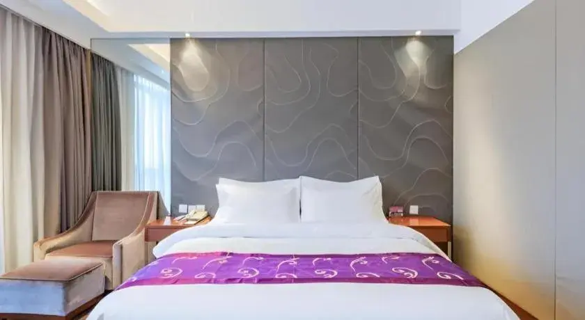Bed in Jinjiang Metropolo Shaoxing Keqiao Wanda Plaza Bed in Jinjiang Metropolo Shaoxing Keqiao Wanda Plaza