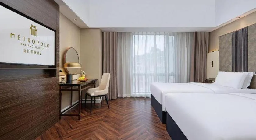 Bed in Jinjiang Metropolo Hotel - Ningde Wanda Plaza