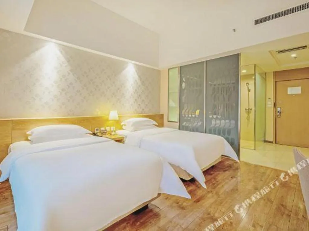Bed in Jinjiang Metropolo Hotel - Ningde Wanda Plaza